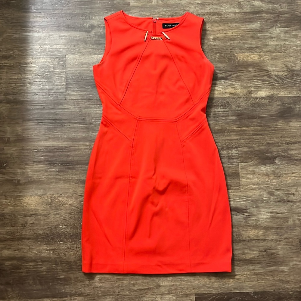 Ivanka Trump Orange Dress